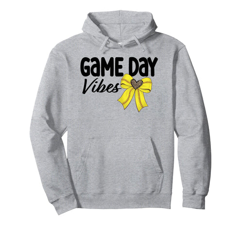 Softball Mama Bow Leopard Softball Hoodie - Streetwear Style for Adults - T-Shirt, Sweatshirt, Hoodie