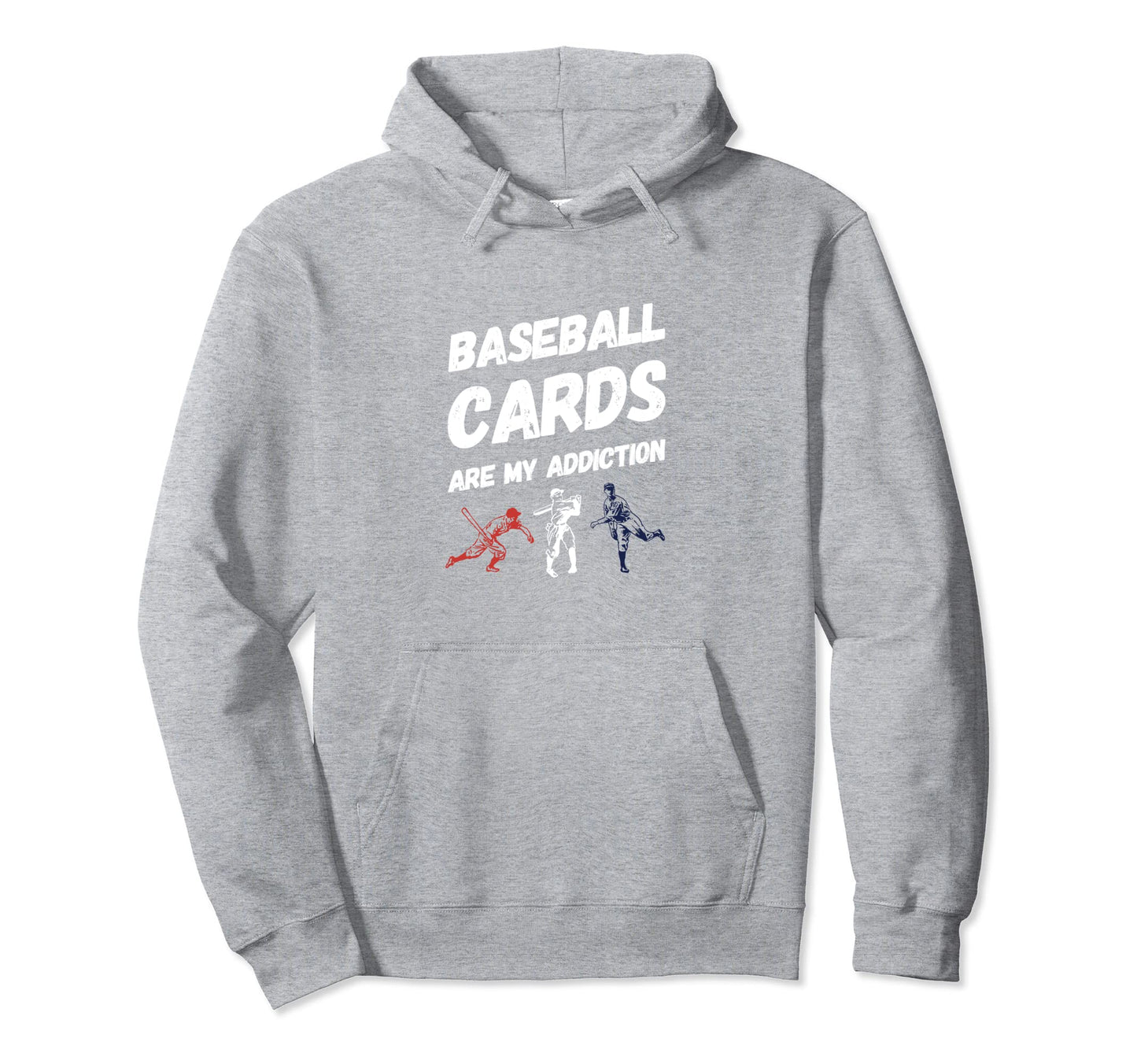 Baseball Cards Are My Passion Hoodie - Fun Novelty Design Men Women - T-Shirt, Sweatshirt, Hoodie