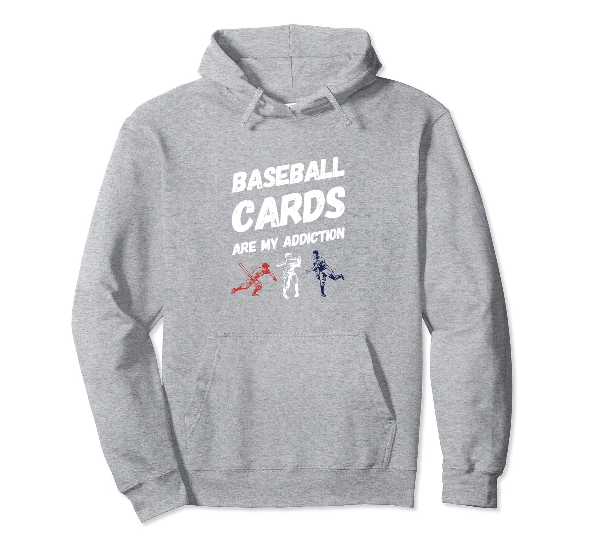 Baseball Cards Are My Passion Hoodie - Fun Novelty Design Men Women - T-Shirt, Sweatshirt, Hoodie