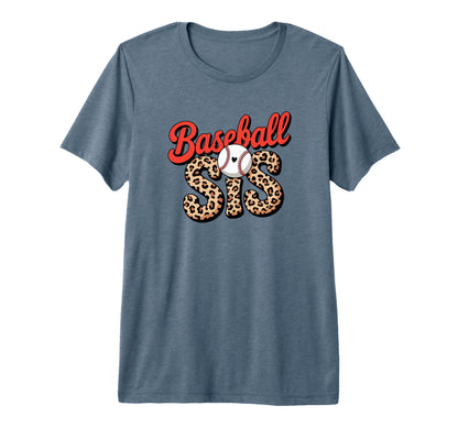 Baseball Sis Sport Lover Leopard Sister T-Shirt - Aesthetic Graphic Unisex - T-Shirt, Sweatshirt, Hoodie