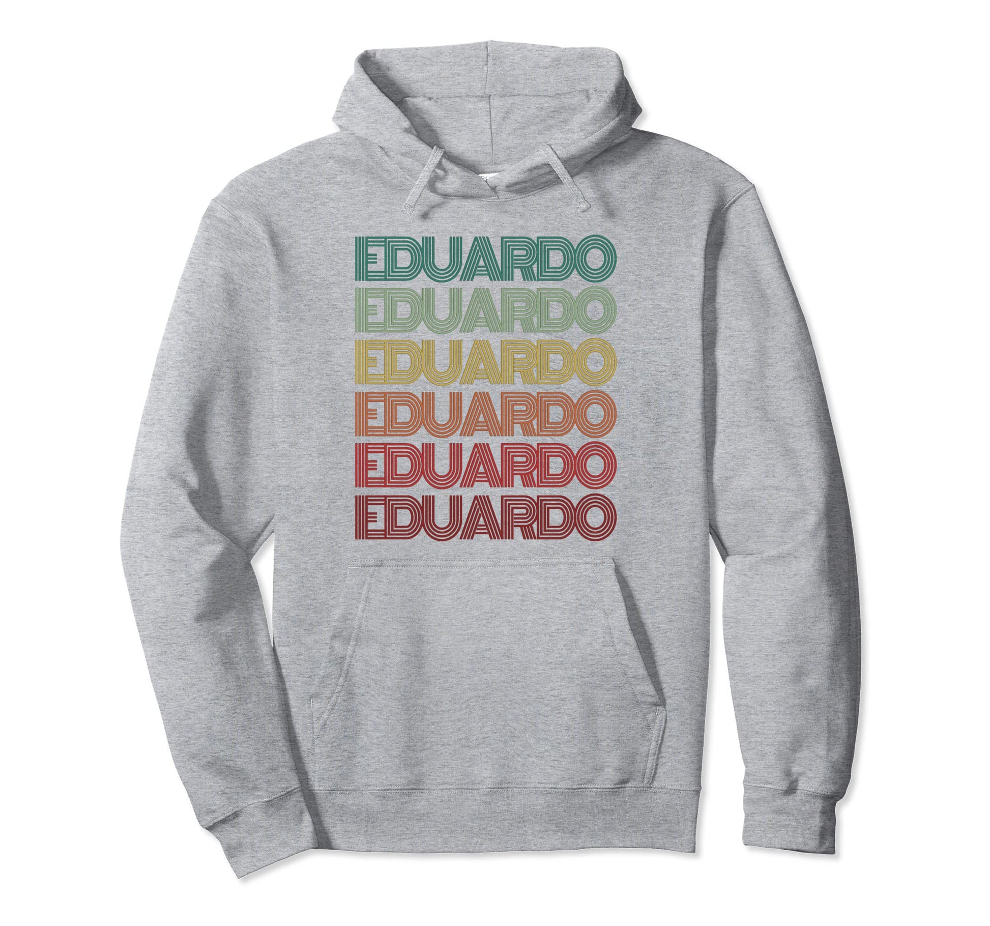 First Name Eduardo Spanish Birthday Hoodie - Minimalist Print for Adults - T-Shirt, Sweatshirt, Hoodie