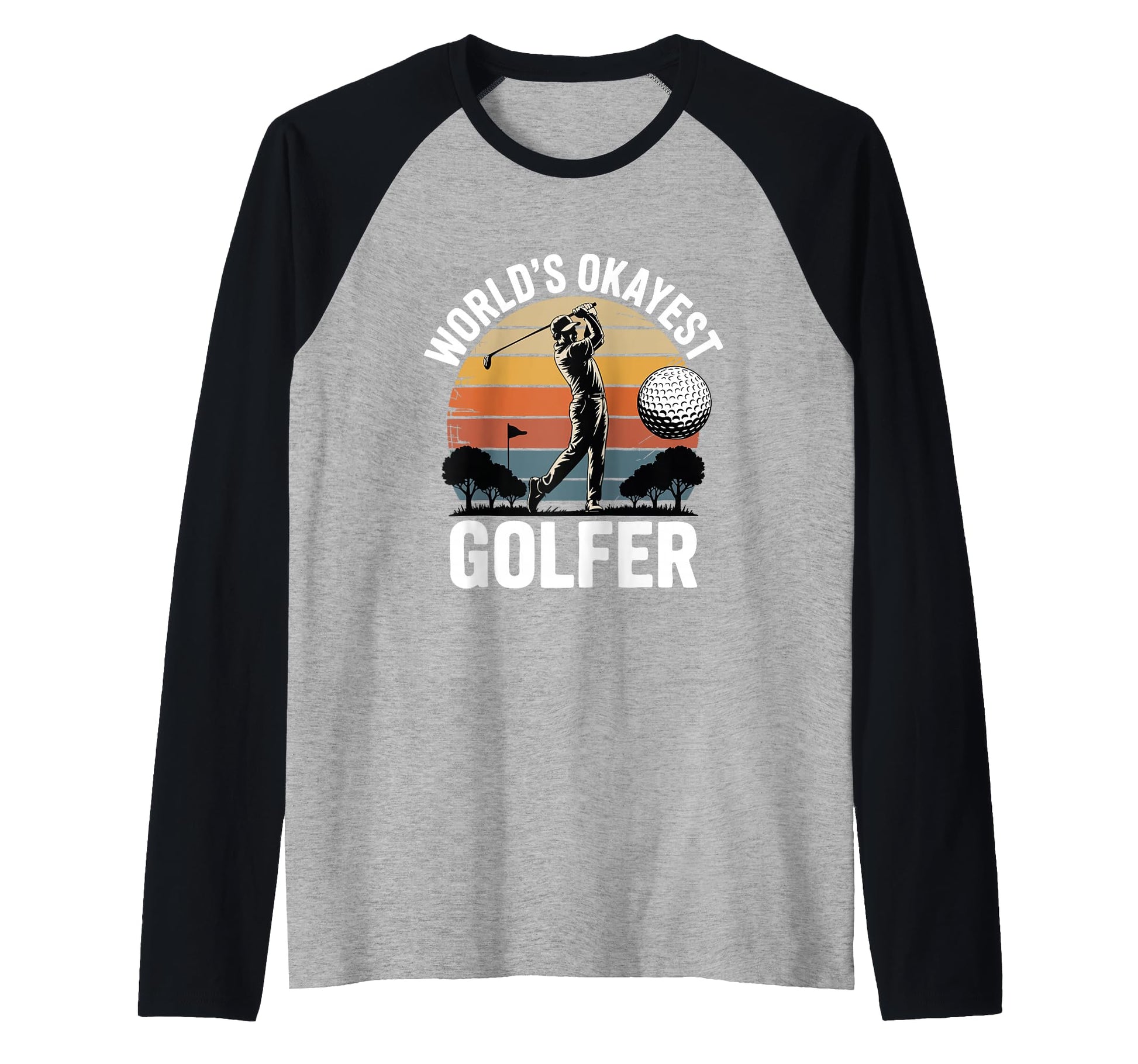 Golf Golfer Sunset Dad Life Hoodie - Streetwear Style Unisex - T-Shirt, Sweatshirt, Hoodie
