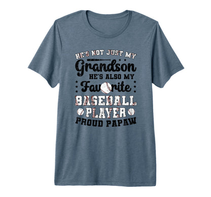 Mens Proud Papaw Baseball Papaw Baseball T-Shirt - Graphic Print Men Women - T-Shirt, Sweatshirt, Hoodie