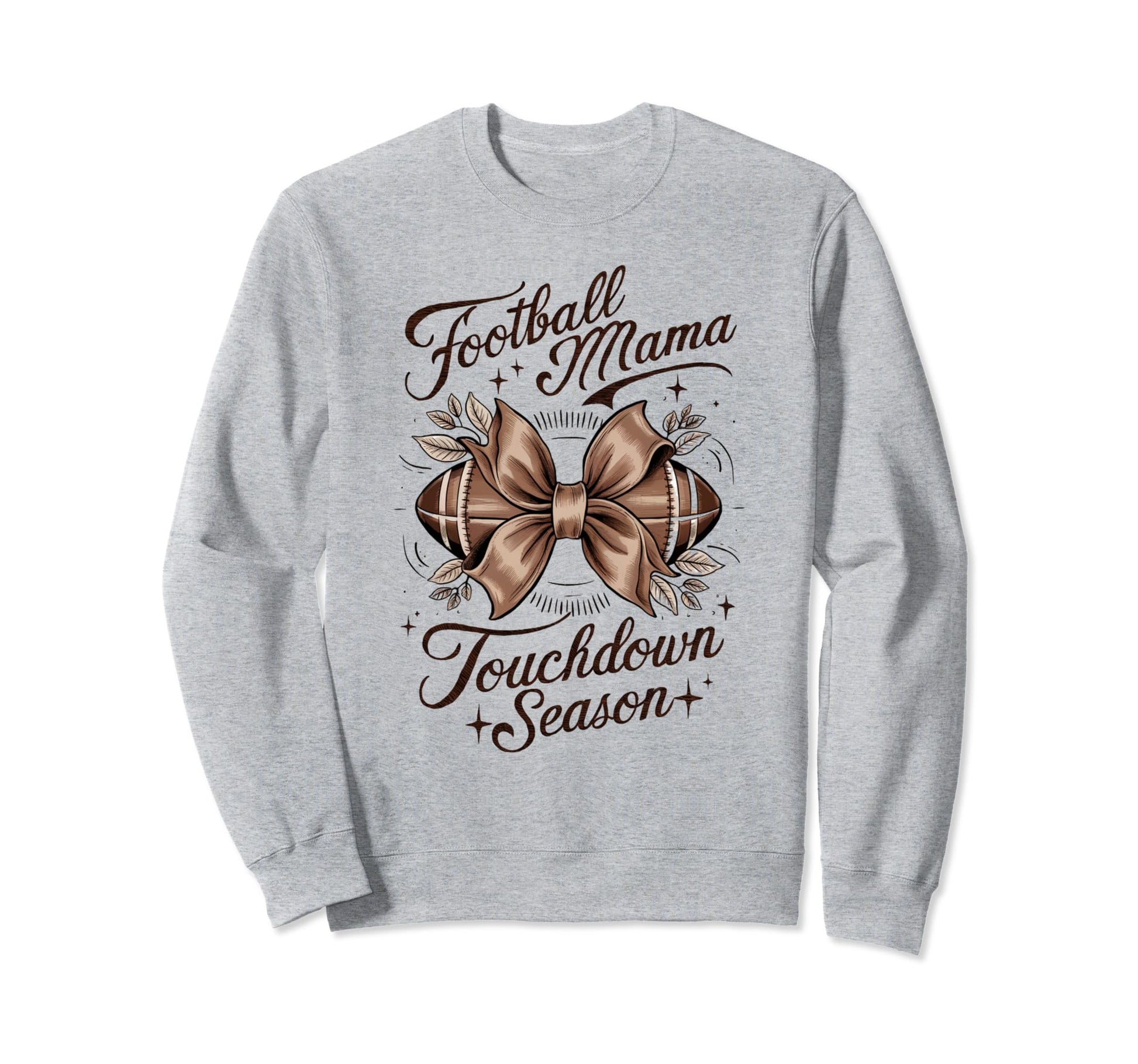 Womens Moms Coquette Bow Sweatshirt - Casual Everyday Wear Men Women - T-Shirt, Sweatshirt, Hoodie