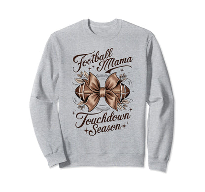 Womens Moms Coquette Bow Sweatshirt - Casual Everyday Wear Men Women - T-Shirt, Sweatshirt, Hoodie