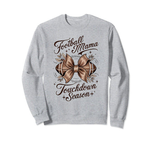 Womens Moms Coquette Bow Sweatshirt - Casual Everyday Wear Men Women - T-Shirt, Sweatshirt, Hoodie