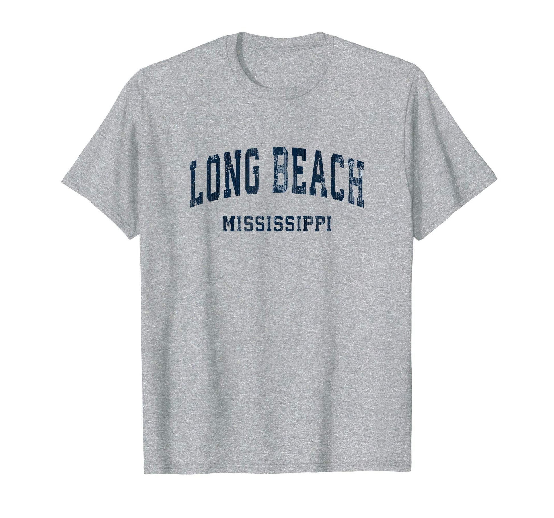 Long Beach Mississippi Ms Varsity Sports T-Shirt - Graphic Print Men Women - T-Shirt, Sweatshirt, Hoodie