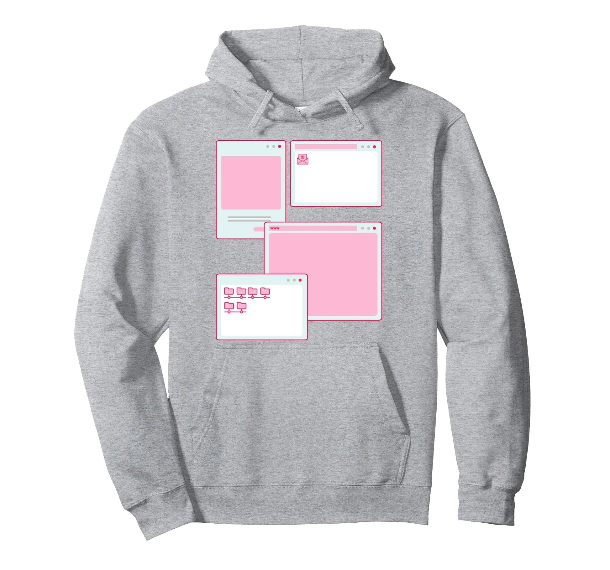 Vaporwave Aesthetic 90S Grunge Kawaii E Hoodie - Unique Graphic for Adults - T-Shirt, Sweatshirt, Hoodie