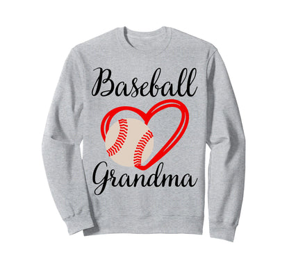 Baseball Grandma Family Matching Sweatshirt - Minimalist Print Men Women - T-Shirt, Sweatshirt, Hoodie