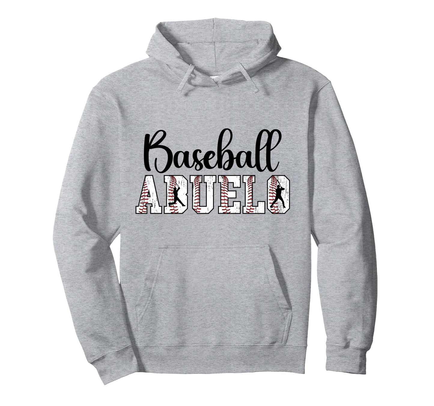 Baseball Abuelo Baseball Player Hoodie - Aesthetic Graphic for Adults - T-Shirt, Sweatshirt, Hoodie