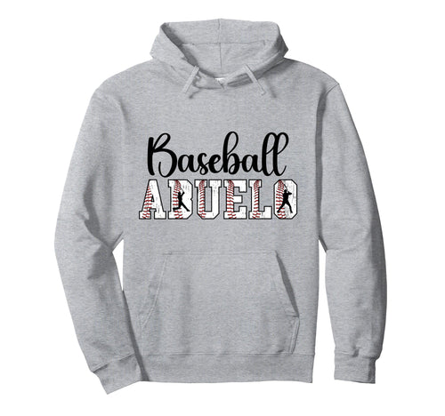 Baseball Abuelo Baseball Player Hoodie - Aesthetic Graphic for Adults - T-Shirt, Sweatshirt, Hoodie