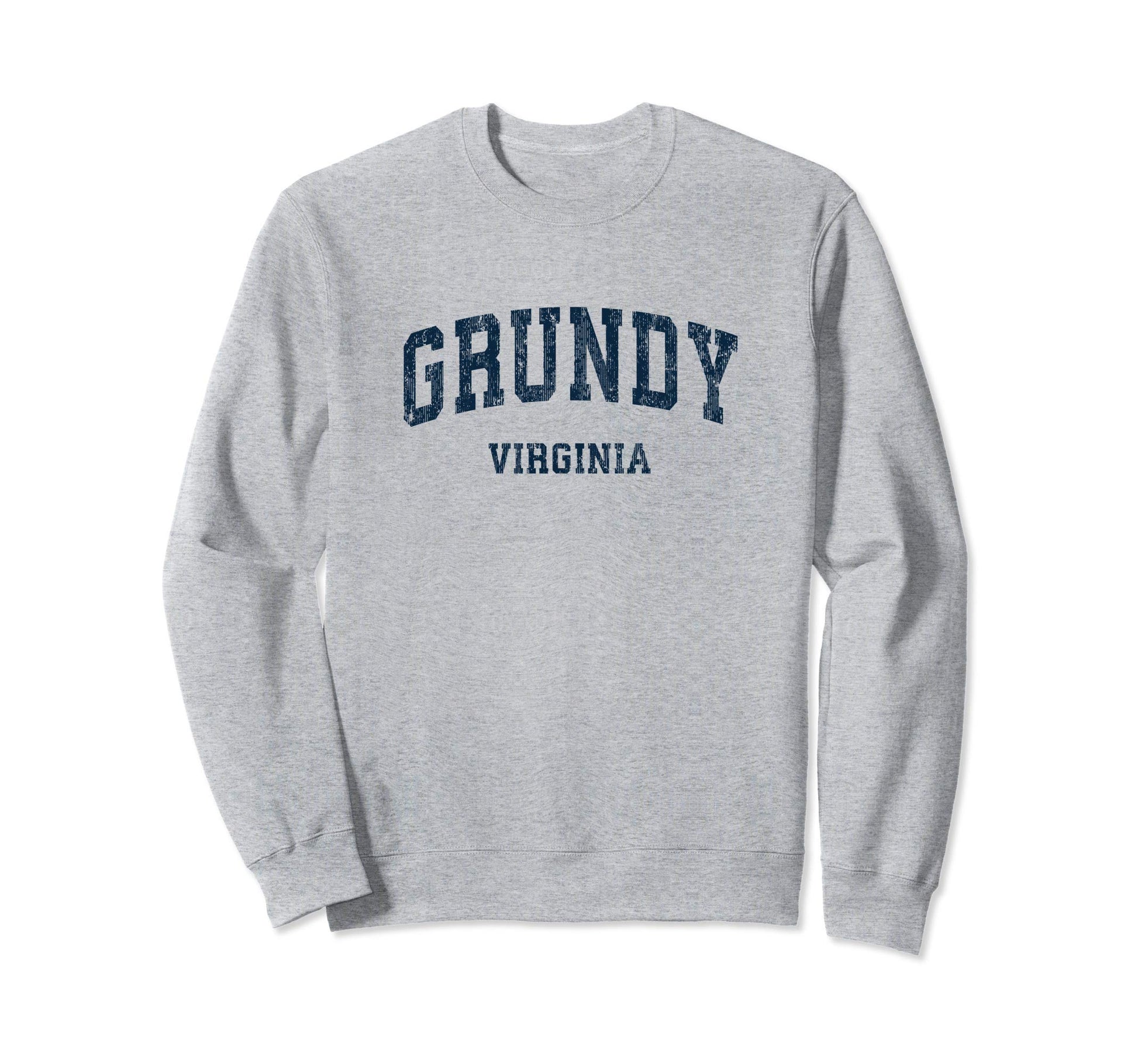Grundy Virginia Va Varsity Sports Sweatshirt - Unique Graphic Men Women - T-Shirt, Sweatshirt, Hoodie