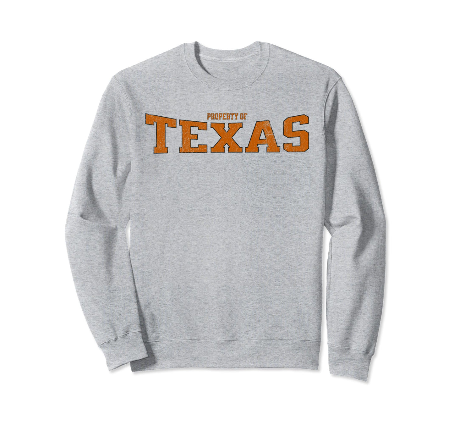 Property Texas Varsity Texas Pride Sweatshirt - Trendy Graphic for Adults - T-Shirt, Sweatshirt, Hoodie
