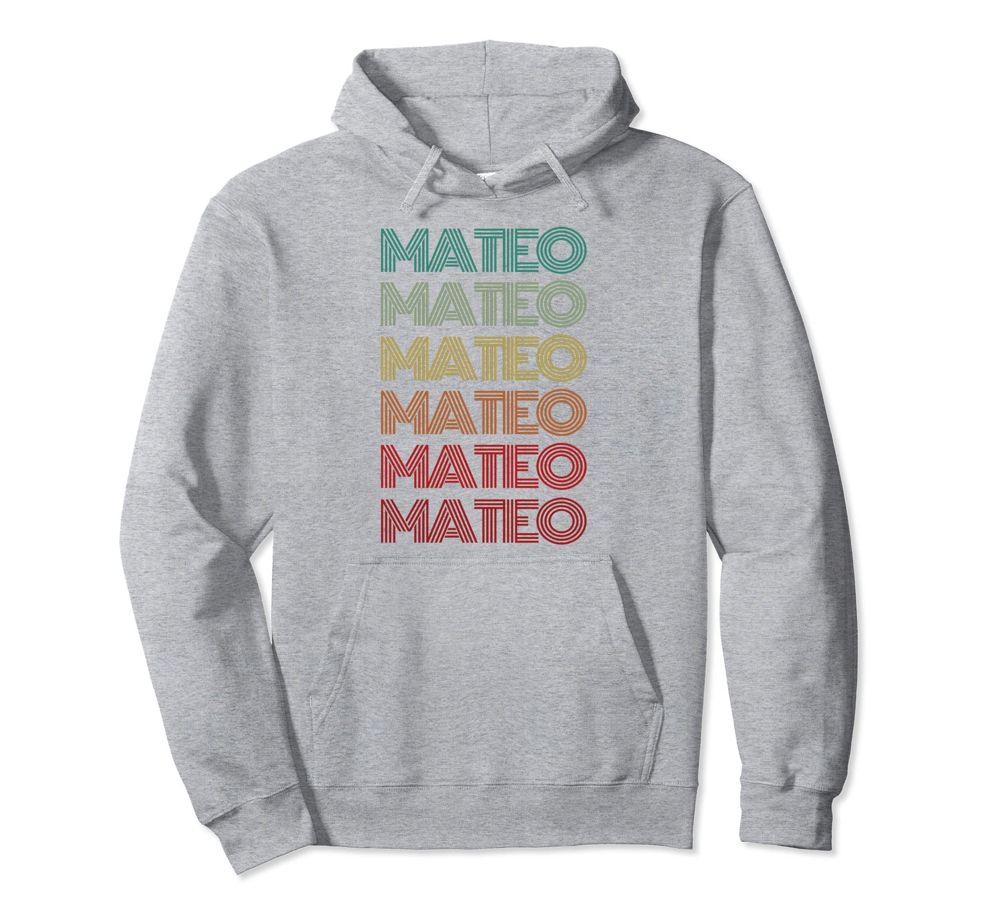 First Name Mateo Personalized Birthday Hoodie - Trendy Graphic Unisex - T-Shirt, Sweatshirt, Hoodie
