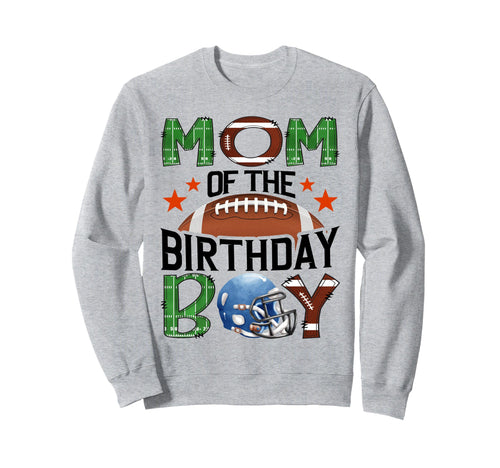 Mom Birthday Game Day Football Lover Sweatshirt - Custom Art Print Unisex - T-Shirt, Sweatshirt, Hoodie