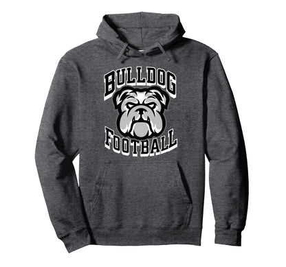 Bulldogs Football Game Day Mom Dad Hoodie - Aesthetic Graphic for Adults - T-Shirt, Sweatshirt, Hoodie