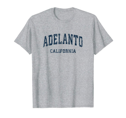 Adelanto California Ca Varsity T-Shirt - Casual Everyday Wear Unisex - T-Shirt, Sweatshirt, Hoodie