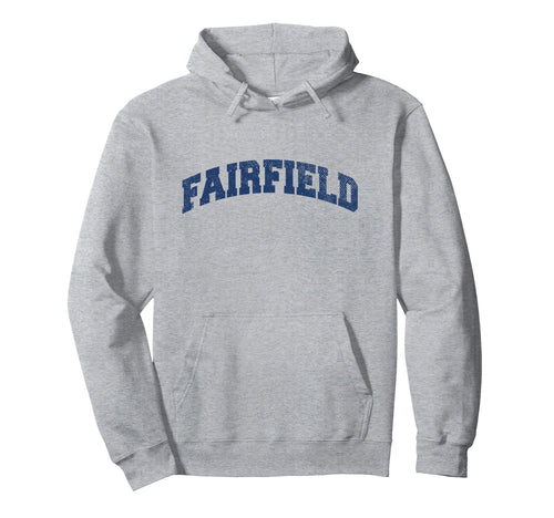 Fairfield Varsity Grey Hoodie - Graphic Print for Adults - T-Shirt, Sweatshirt, Hoodie
