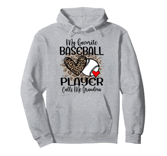 My Favorite Baseball Player Calls Me Hoodie - Aesthetic Graphic Men Women - T-Shirt, Sweatshirt, Hoodie