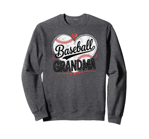 Baseball Nana Grandma Player Fan Sweatshirt - Casual Everyday Wear Unisex - T-Shirt, Sweatshirt, Hoodie