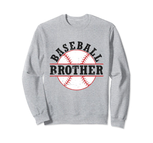 Baseball Brother And Sweatshirt - Unique Graphic for Adults - T-Shirt, Sweatshirt, Hoodie
