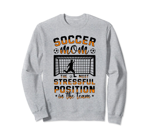 Soccer Mother Gameday Soccer Mom Sweatshirt - Aesthetic Graphic Men Women - T-Shirt, Sweatshirt, Hoodie