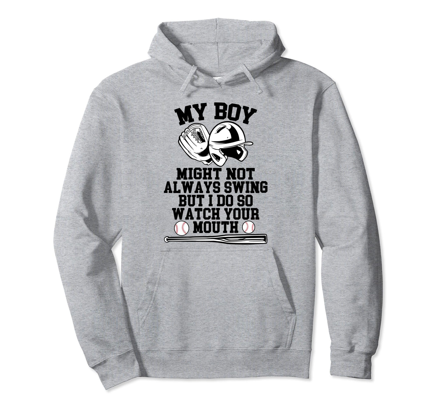My Might Not Always Swing But I Do So Hoodie - Casual Everyday Wear Unisex - T-Shirt, Sweatshirt, Hoodie