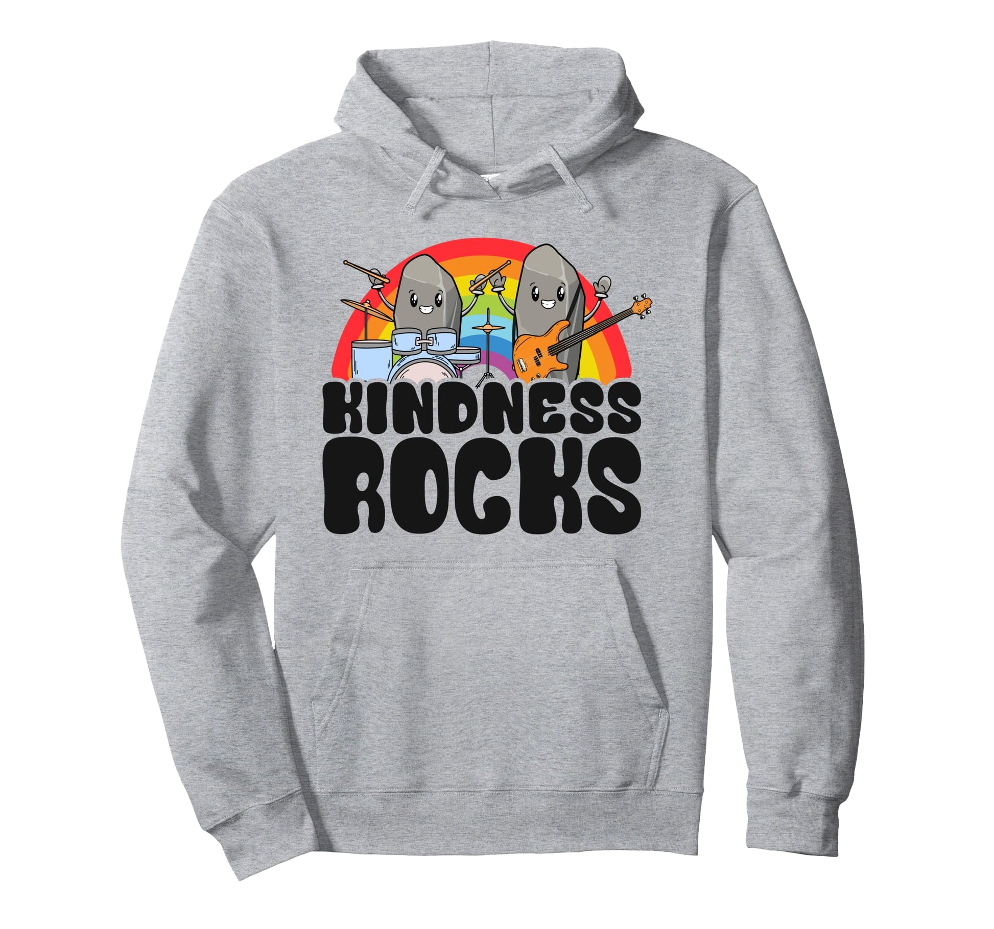 Anti Bullying Rainbow Music Teacher Hoodie - Novelty Apparel Unisex - T-Shirt, Sweatshirt, Hoodie