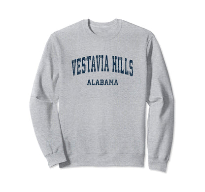 Vestavia Hills Alabama Al Varsity Sweatshirt - Graphic Print for Adults - T-Shirt, Sweatshirt, Hoodie