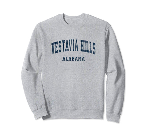Vestavia Hills Alabama Al Varsity Sweatshirt - Graphic Print for Adults - T-Shirt, Sweatshirt, Hoodie