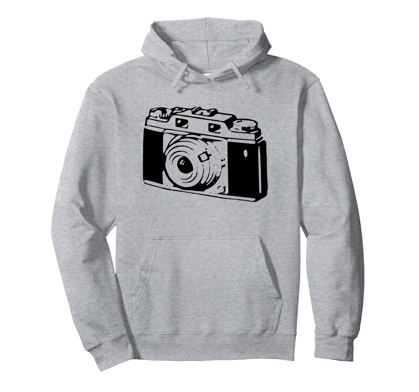 Camera Hoodie - Casual Everyday Wear Men Women - T-Shirt, Sweatshirt, Hoodie