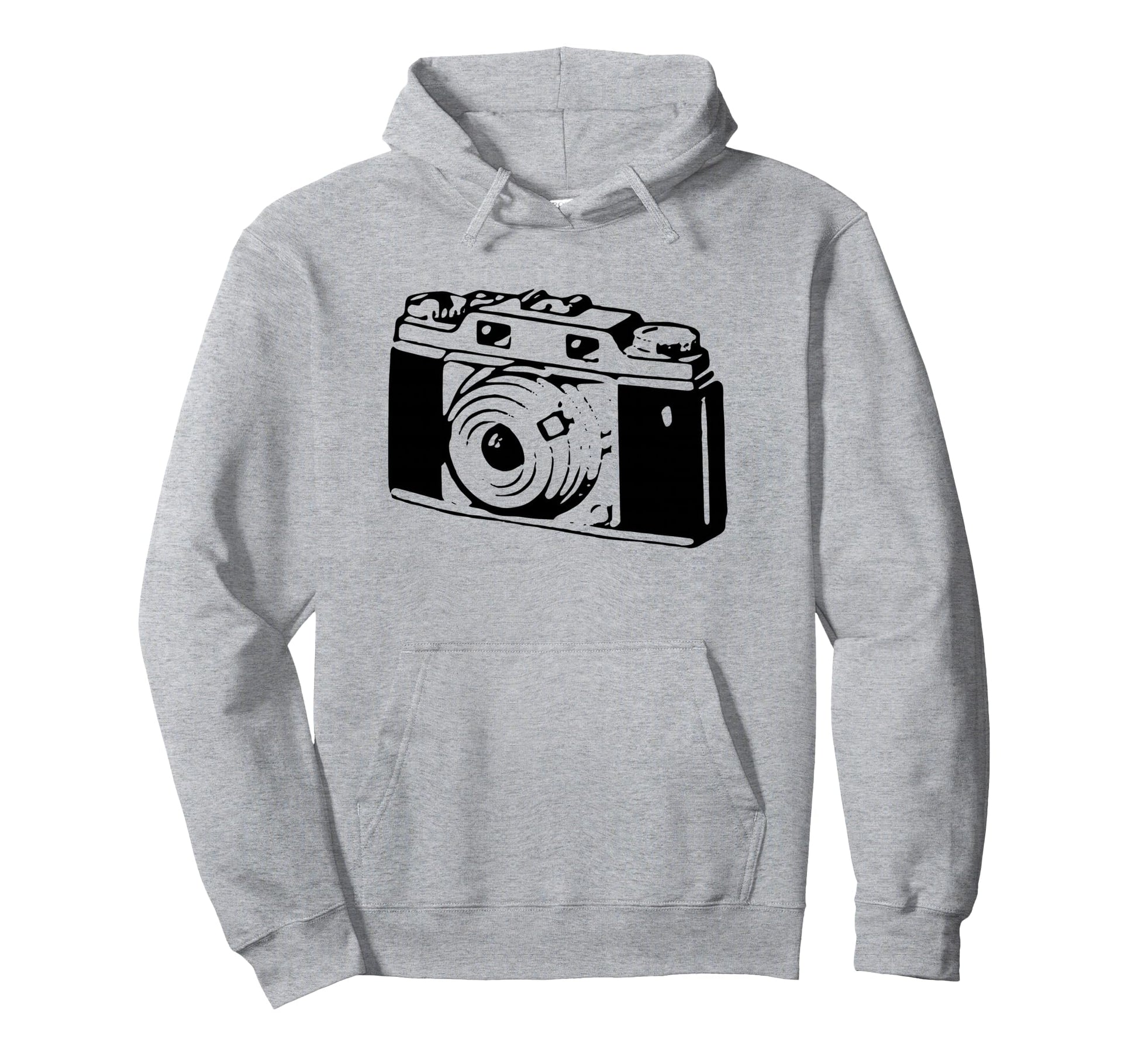 Camera Hoodie - Casual Everyday Wear Men Women - T-Shirt, Sweatshirt, Hoodie