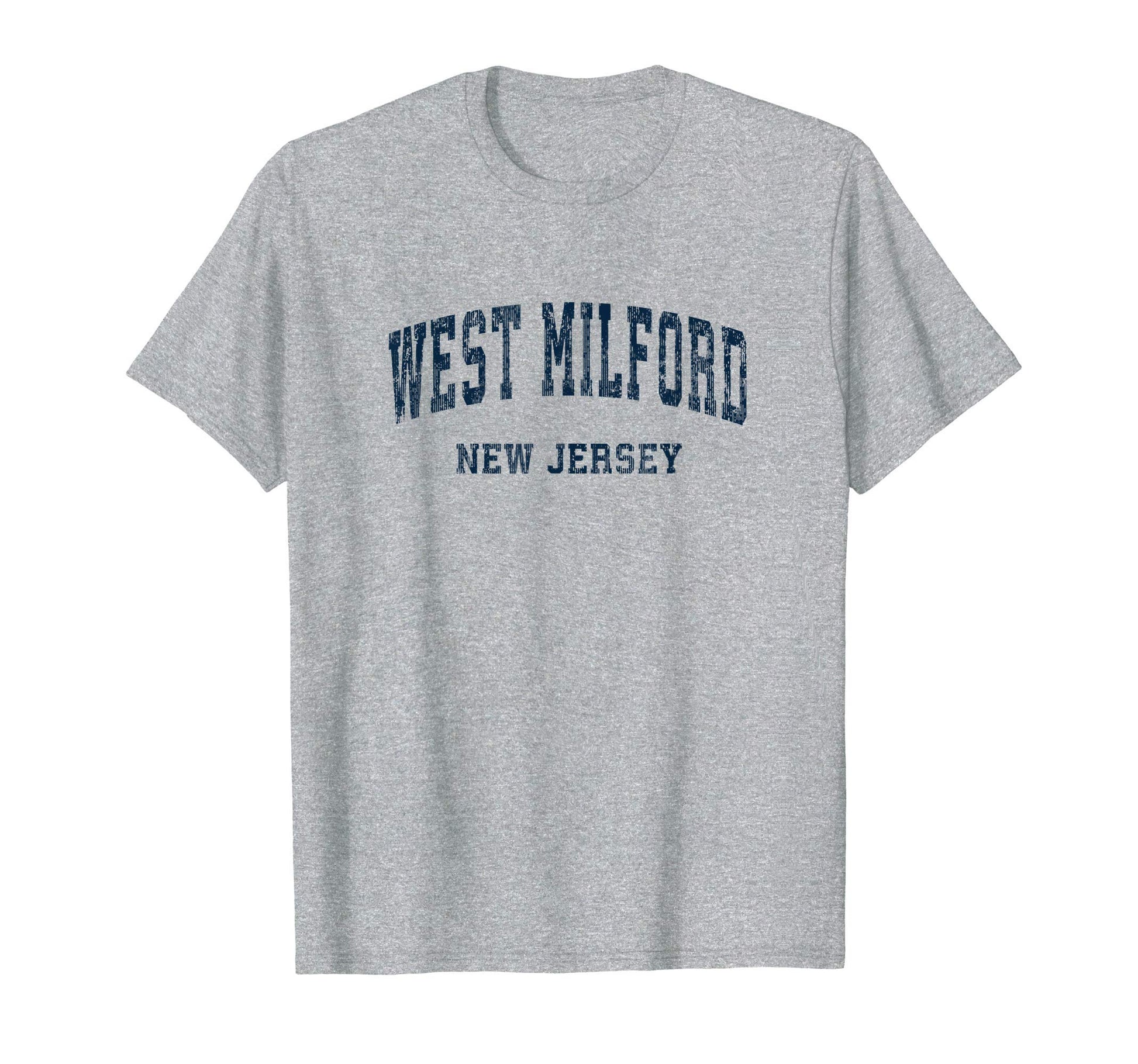 West Milford New Jersey Nj Varsity T-Shirt - Minimalist Print Unisex - T-Shirt, Sweatshirt, Hoodie