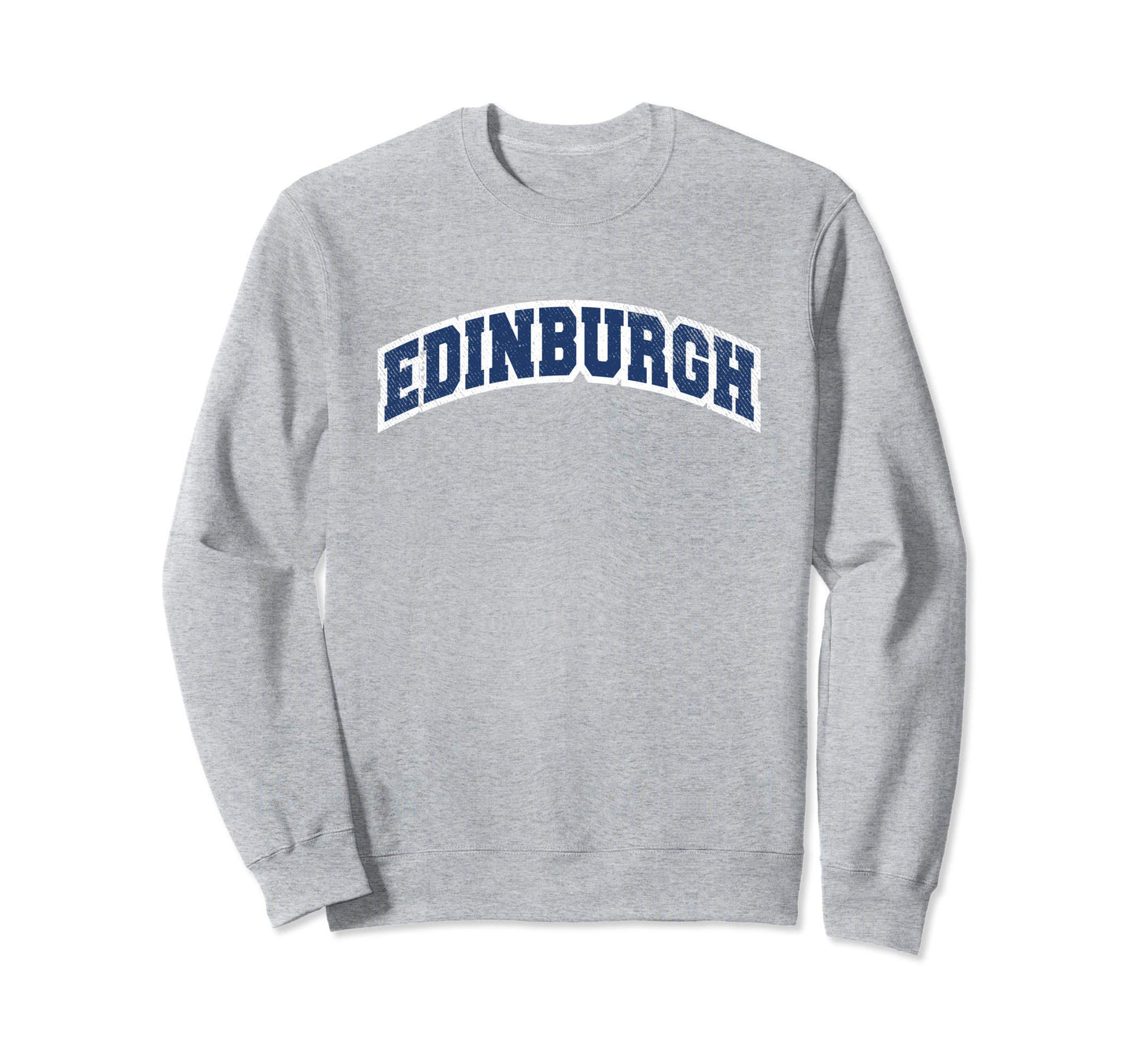 Edinburgh Scotland Varsity Scottish Sweatshirt - Graphic Print for Adults - T-Shirt, Sweatshirt, Hoodie