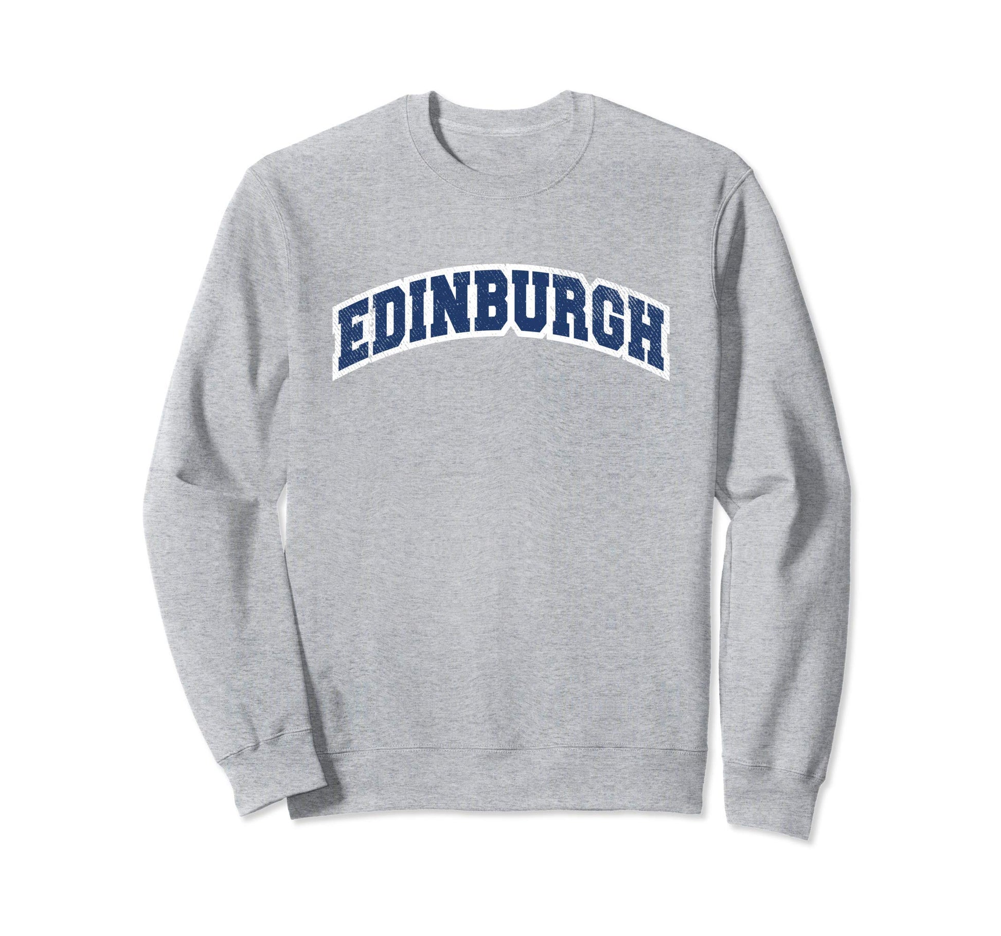 Edinburgh Scotland Varsity Scottish Sweatshirt - Graphic Print for Adults - T-Shirt, Sweatshirt, Hoodie