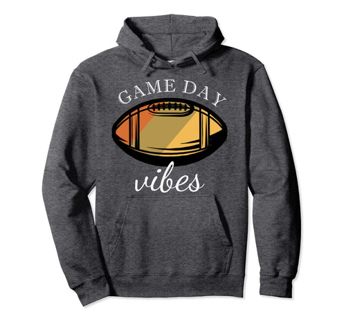 Game Day Vibes Sunday Football Mama Hoodie - Minimalist Print Unisex - T-Shirt, Sweatshirt, Hoodie