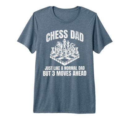 Mens Chess Dad Fathers Day Funny T-Shirt - Casual Everyday Wear Unisex - T-Shirt, Sweatshirt, Hoodie