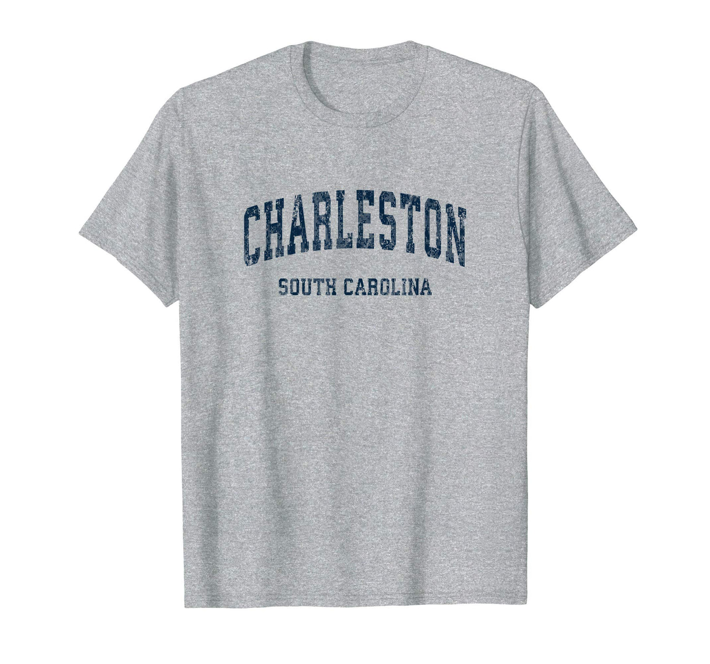 Charleston South Carolina Sc Varsity T-Shirt - Custom Art Print Men Women - T-Shirt, Sweatshirt, Hoodie