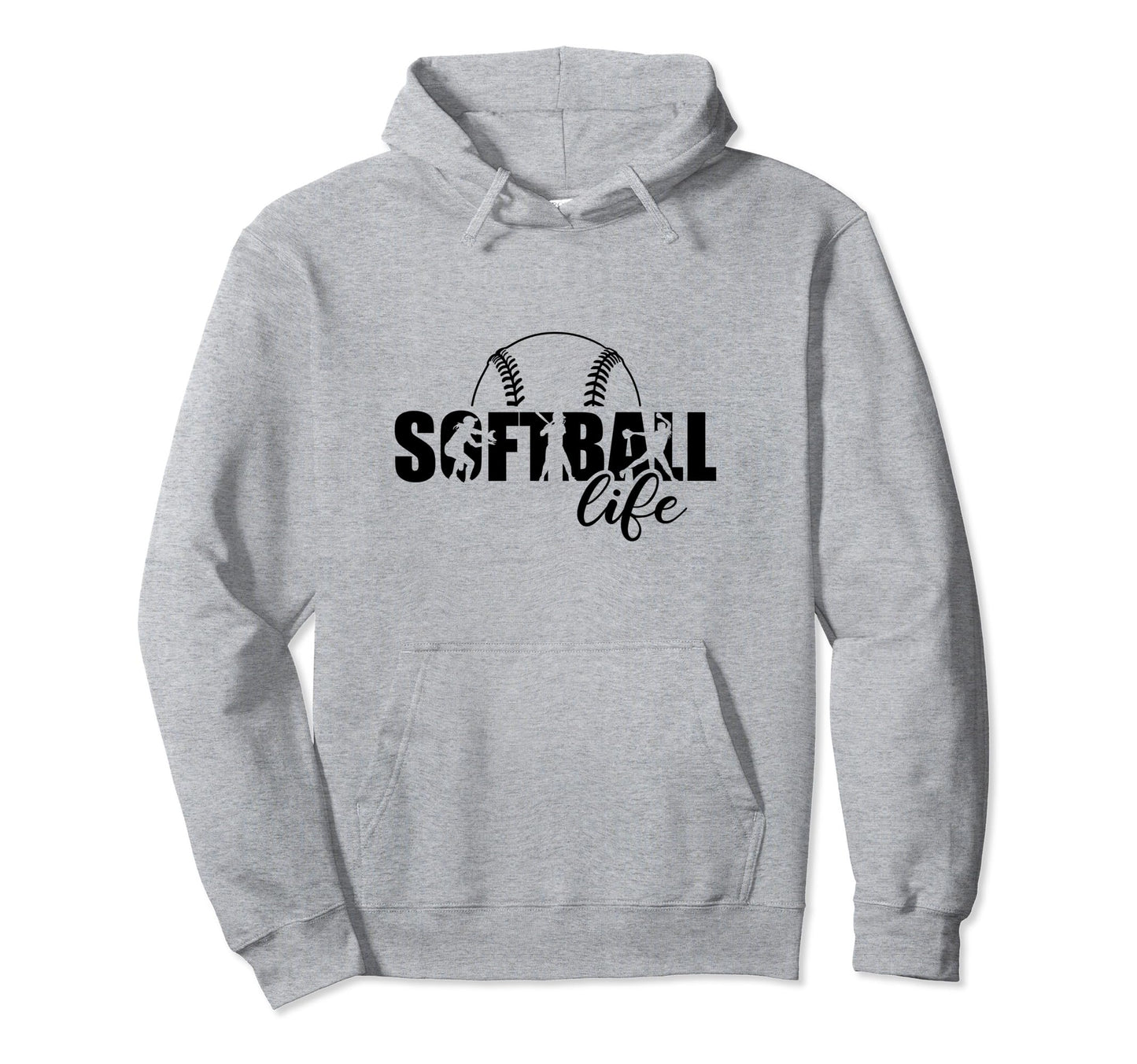Living That Softball Mom Life Sweatshirt - Casual Everyday Wear Unisex - T-Shirt, Sweatshirt, Hoodie