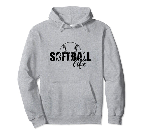 Living That Softball Mom Life Sweatshirt - Casual Everyday Wear Unisex - T-Shirt, Sweatshirt, Hoodie