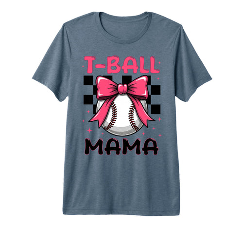 T Ball Mama Baseball Softball Mom T-Shirt - Graphic Print Men Women - T-Shirt, Sweatshirt, Hoodie