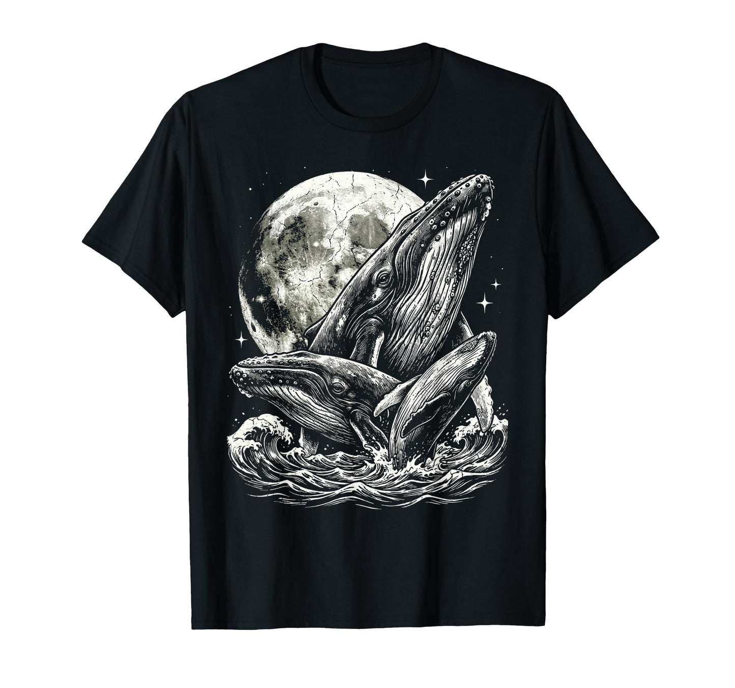 Blue Whale Humpback Whale 90S Aesthetic T-Shirt - Unique Graphic Men Women - T-Shirt, Sweatshirt, Hoodie