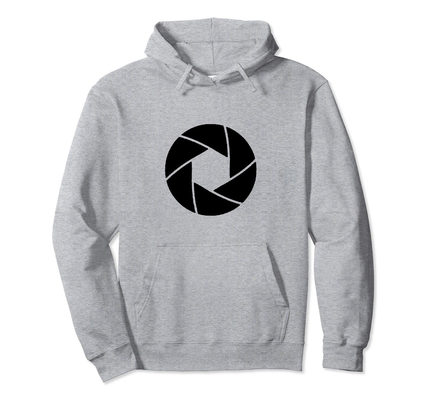 Minimalist Camera Shutter Simple Hoodie - Fun Novelty Design Unisex - T-Shirt, Sweatshirt, Hoodie