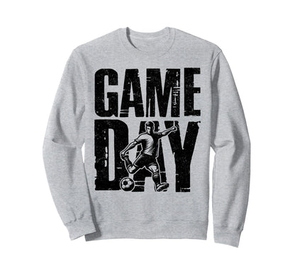 Game Day Soccer Soccer Mom Life Sweatshirt - Novelty Apparel for Adults - T-Shirt, Sweatshirt, Hoodie