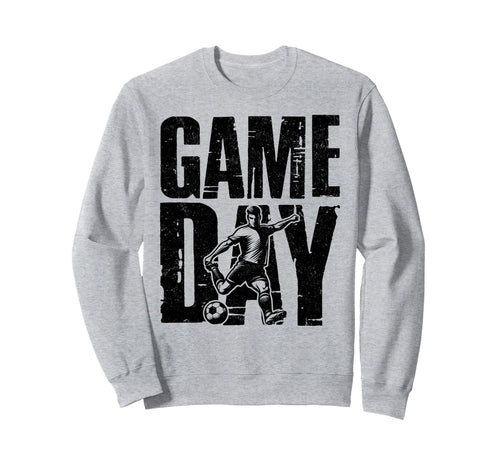 Game Day Soccer Soccer Mom Life Sweatshirt - Novelty Apparel for Adults - T-Shirt, Sweatshirt, Hoodie