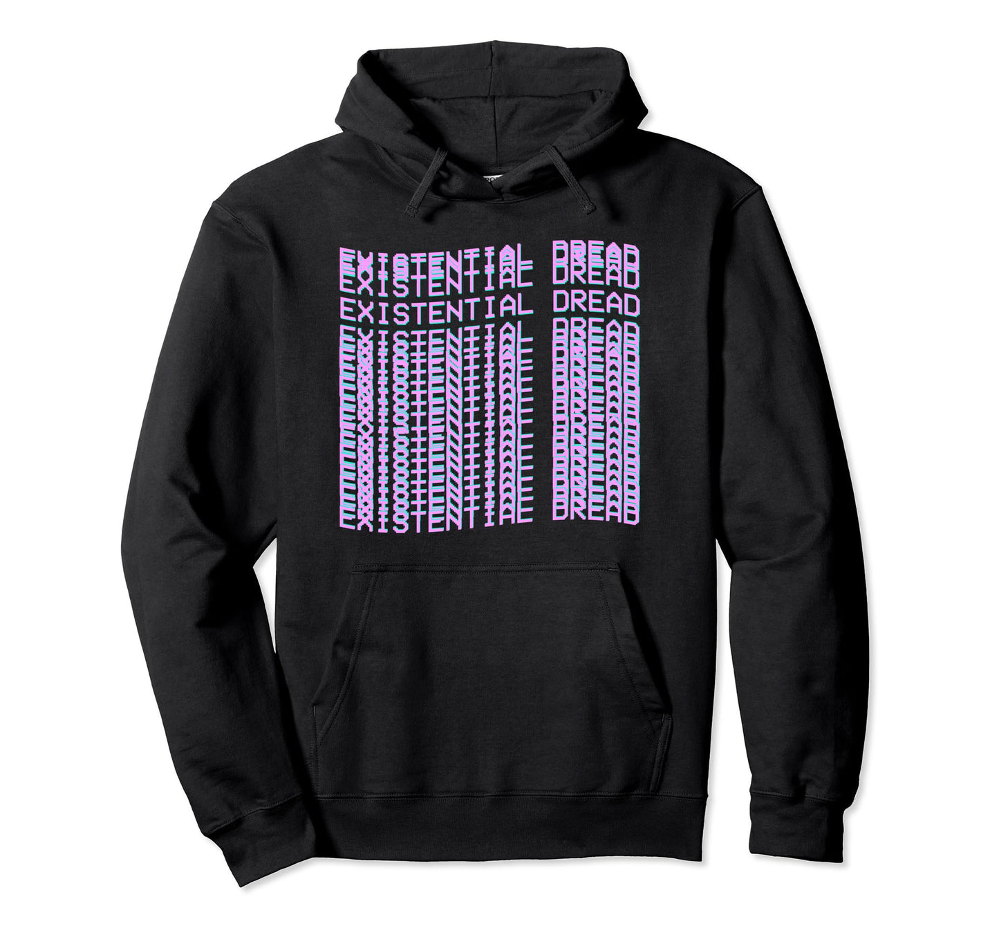 Existential Dread Vaporwave Streetwear Hoodie - Aesthetic Graphic Unisex - T-Shirt, Sweatshirt, Hoodie