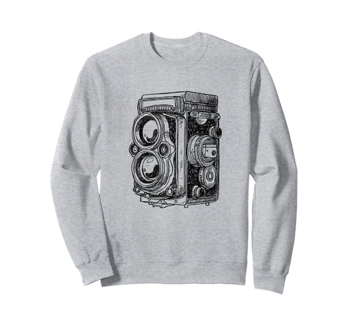 Photography Lovers Camera Sketch Sweatshirt - Trendy Graphic Men Women - T-Shirt, Sweatshirt, Hoodie