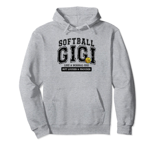 Softball Gigi Softball Mothers Day Hoodie - Fun Novelty Design Unisex - T-Shirt, Sweatshirt, Hoodie