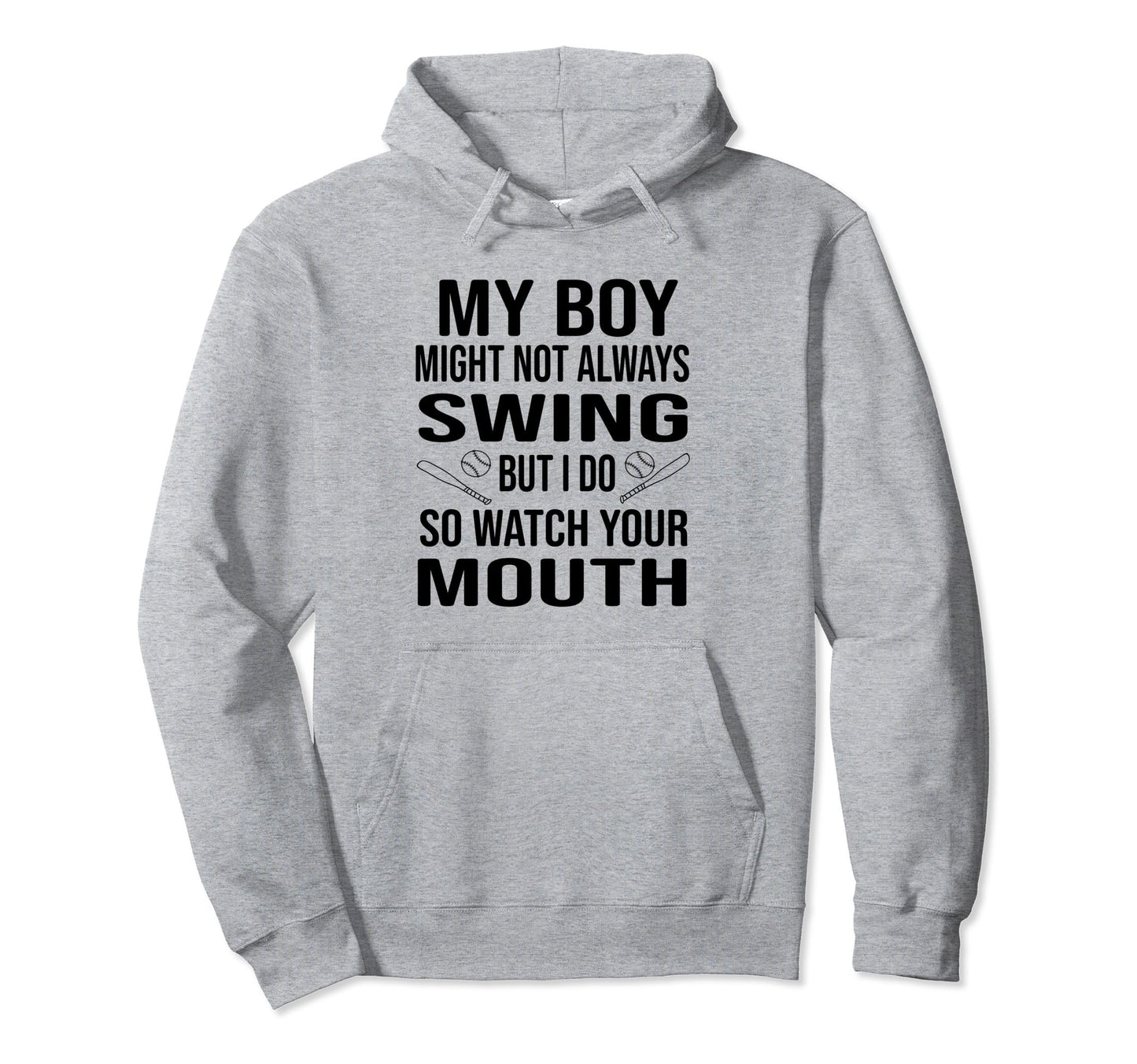 My Might Not Always Swing But I Do So Hoodie - Unique Graphic for Adults - T-Shirt, Sweatshirt, Hoodie