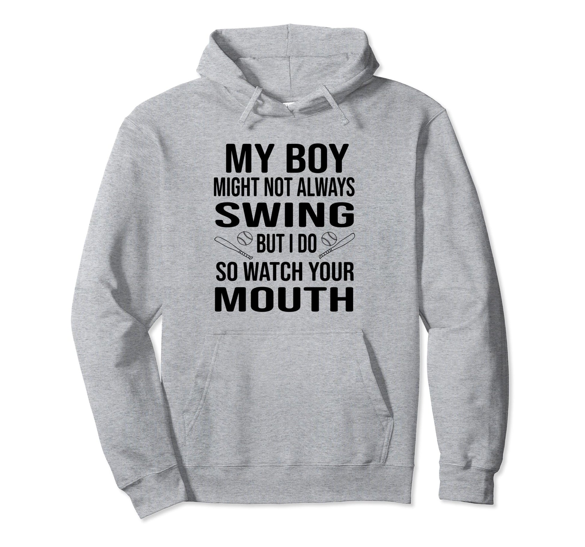 My Might Not Always Swing But I Do So Hoodie - Unique Graphic for Adults - T-Shirt, Sweatshirt, Hoodie
